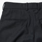 FLAT FRONT WIDE TROUSERS ORGANIC WOOL SURVIVAL CLOTH