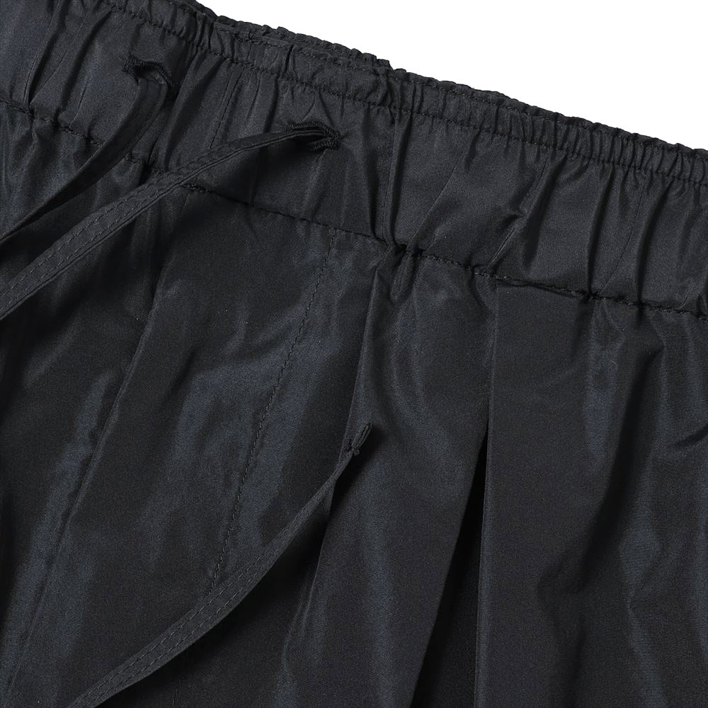 WIDE SHORTS RECYCLED POLYESTER x SILK TAFFETA