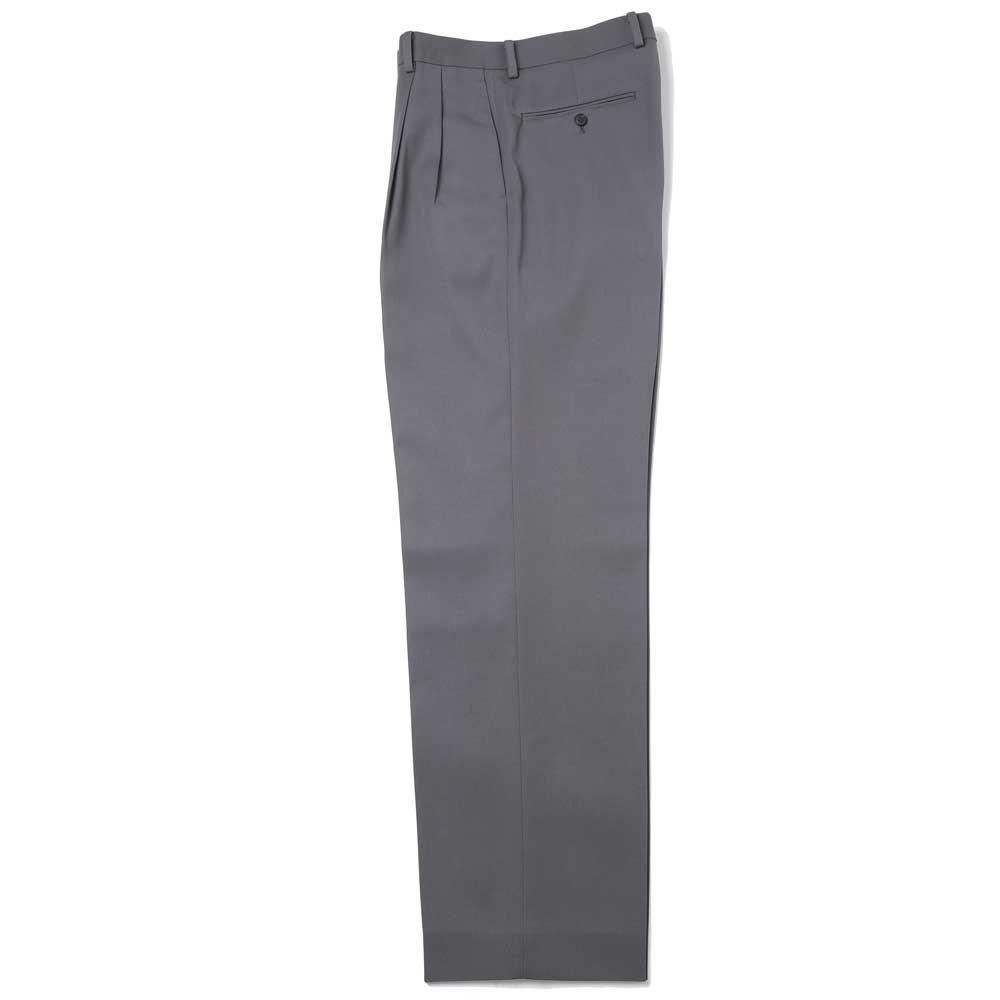 AURALEE LIGHT WOOL MAX GABARDINE TWO-TUCK SLACKS (A25AP03MG
