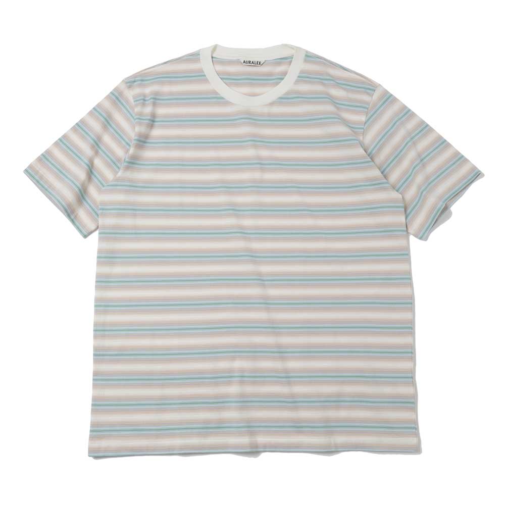 GRADIENT STRIPE JERSEY TEE