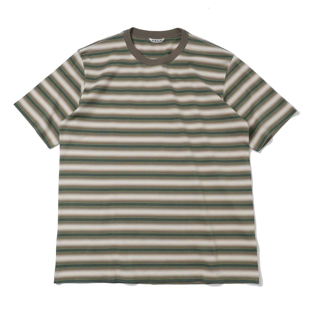 GRADIENT STRIPE JERSEY TEE