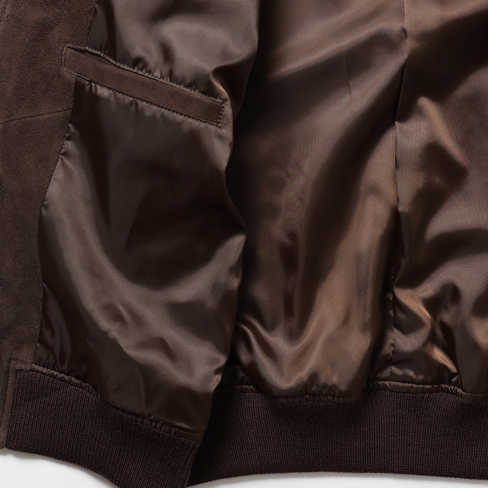 SUEDE BOMBER JACKET