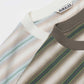 GRADIENT STRIPE JERSEY TEE
