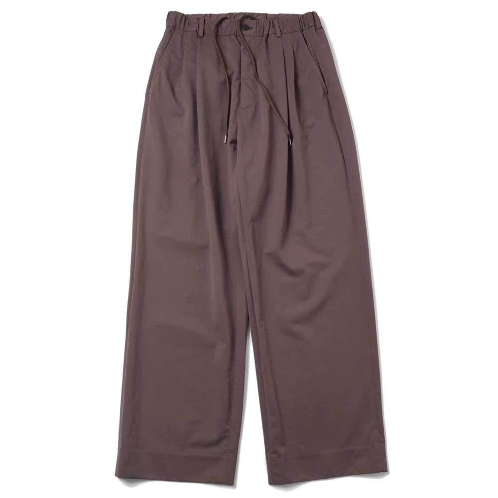KANEMASA PHIL. (カネマサフィル) 36G Nylon Tuck Easy Pants KM26S
