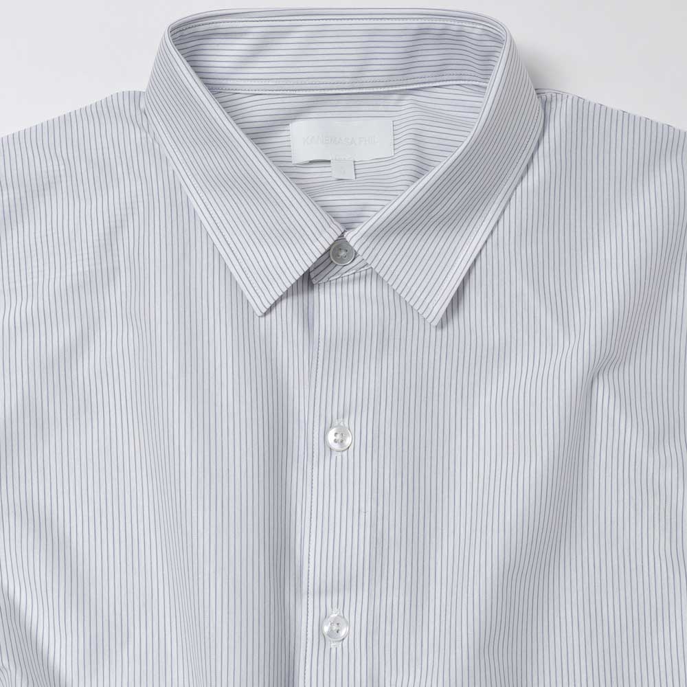 KANEMASA PHIL. (カネマサフィル) 46G Stripe Atmosphere Shirt KM26S