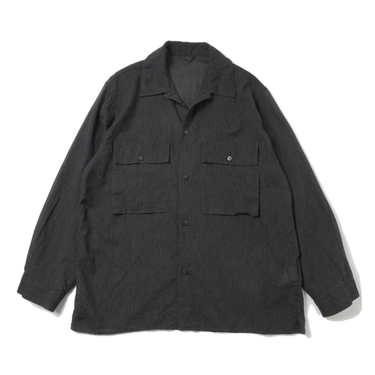 Silk-Co Voile Military Shirt