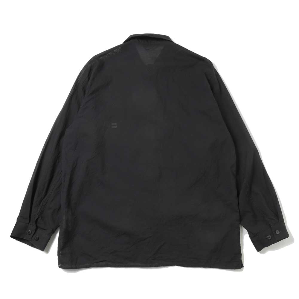 Silk-Co Voile Military Shirt