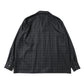 Wool Plaid Open Collar Shirt Presale 8/7