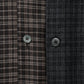 Wool Plaid Open Collar Shirt Presale 8/7