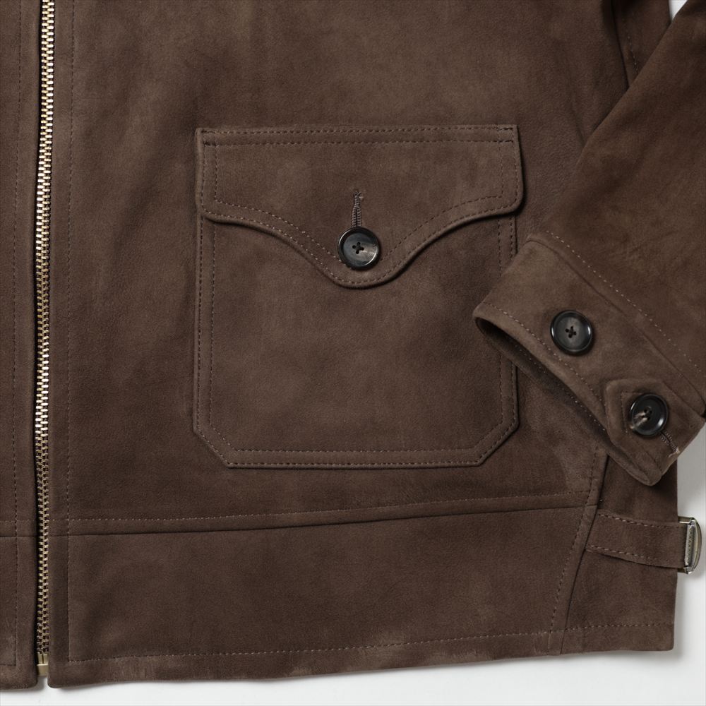 Goat Suede Sports Jacket 8/7arrival