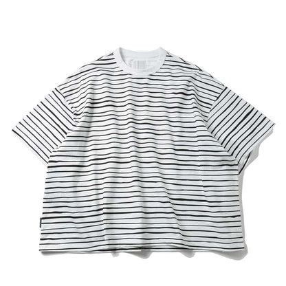 SUPER BIG 90'S SIDE STRIPE SS TEE