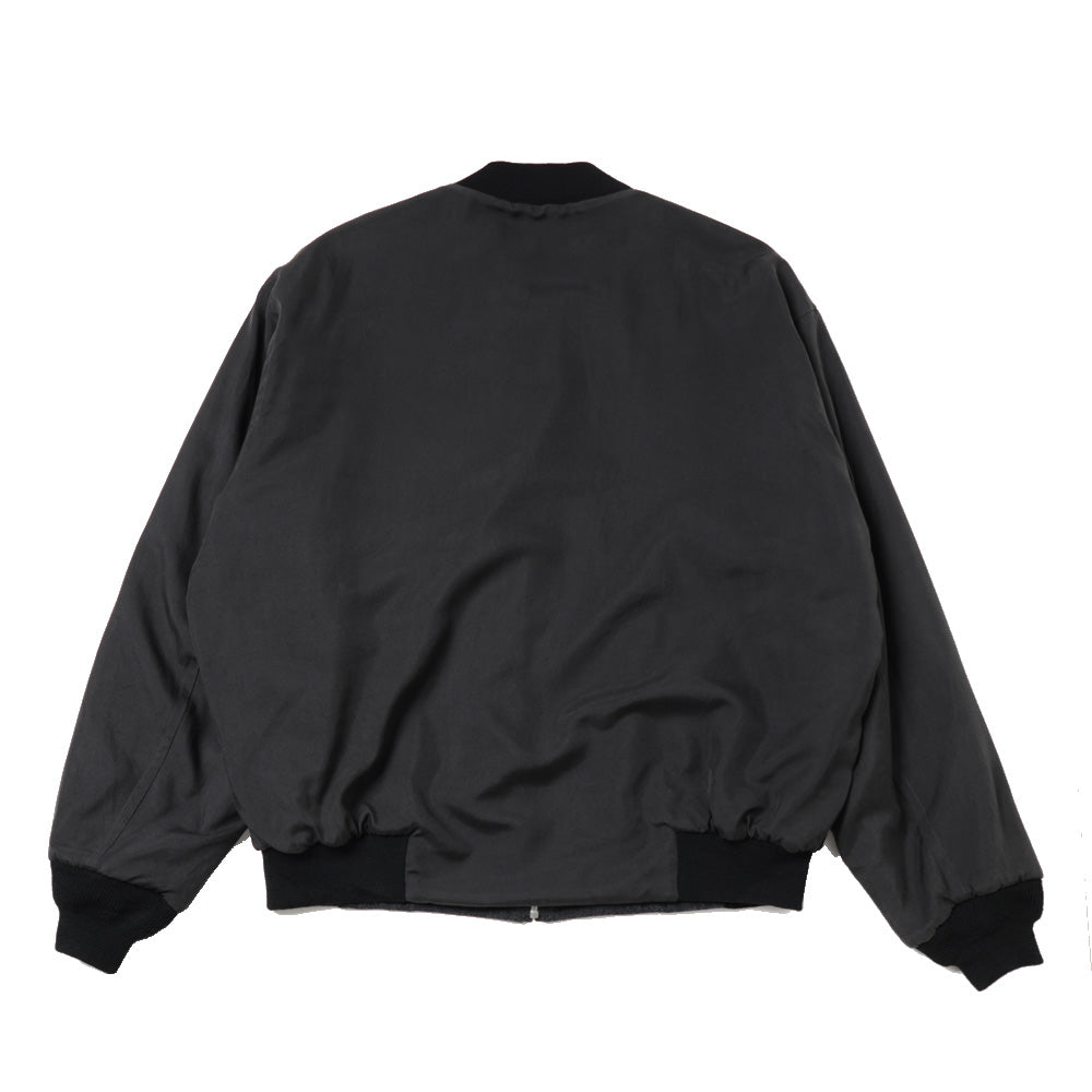 Silk Bomber Jacket