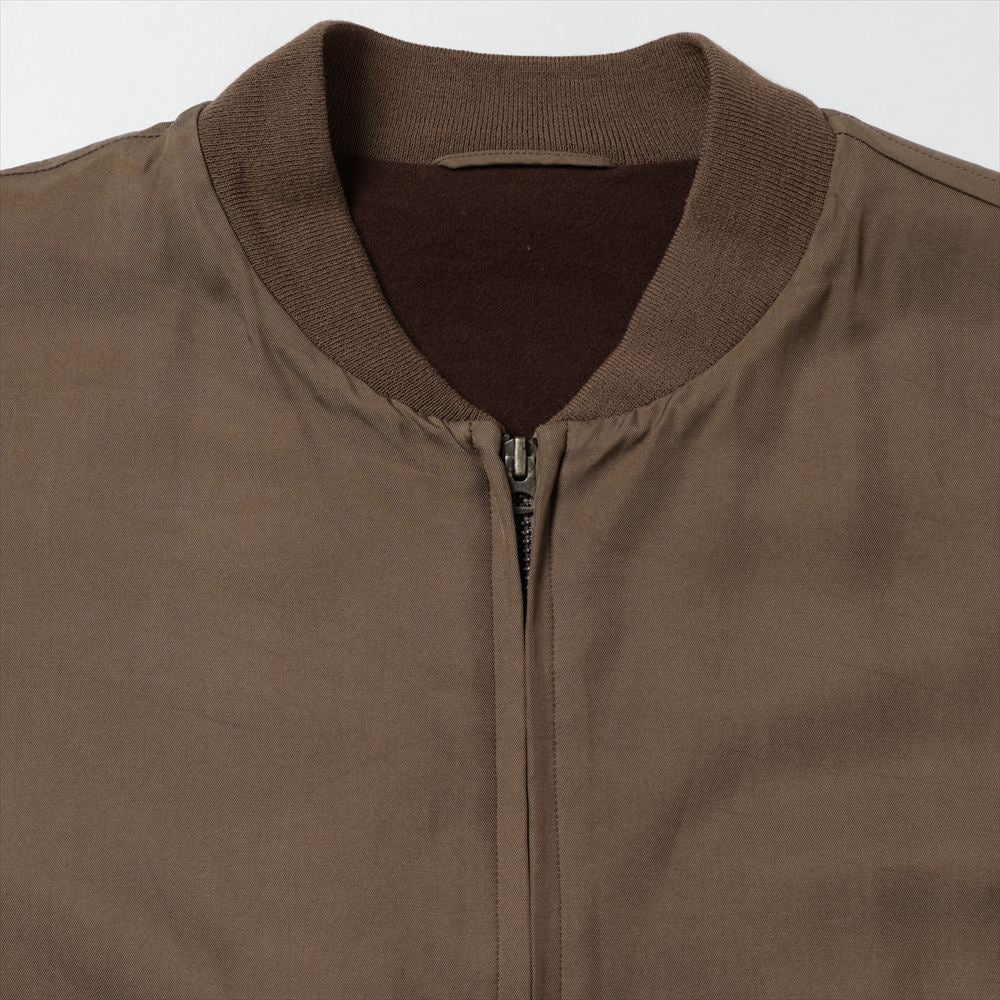 Silk Bomber Jacket