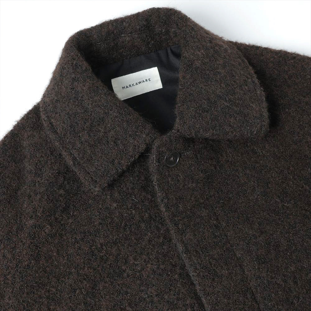 FLYING MAN JACKET ALPACA LOOP TWEED