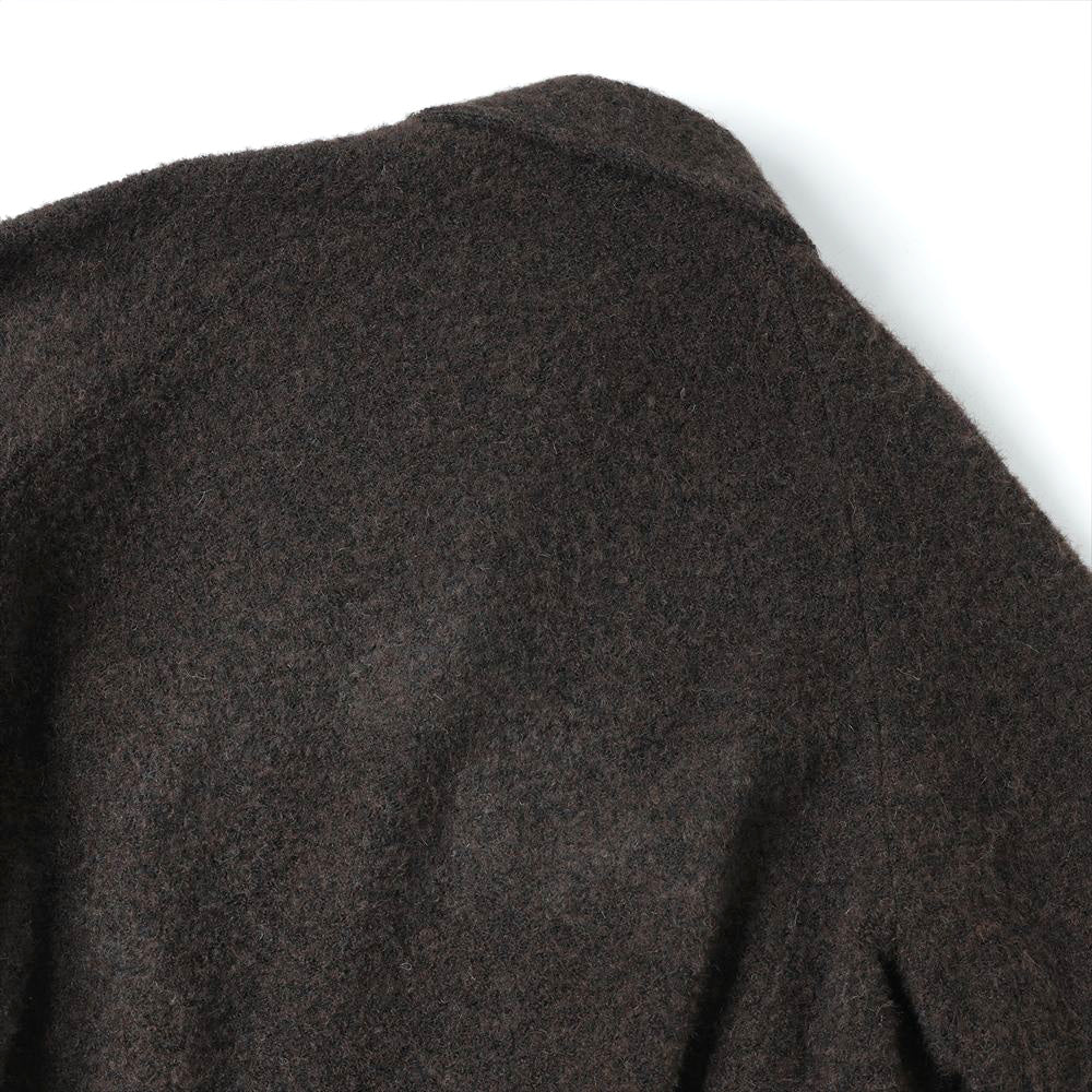 FLYING MAN JACKET ALPACA LOOP TWEED