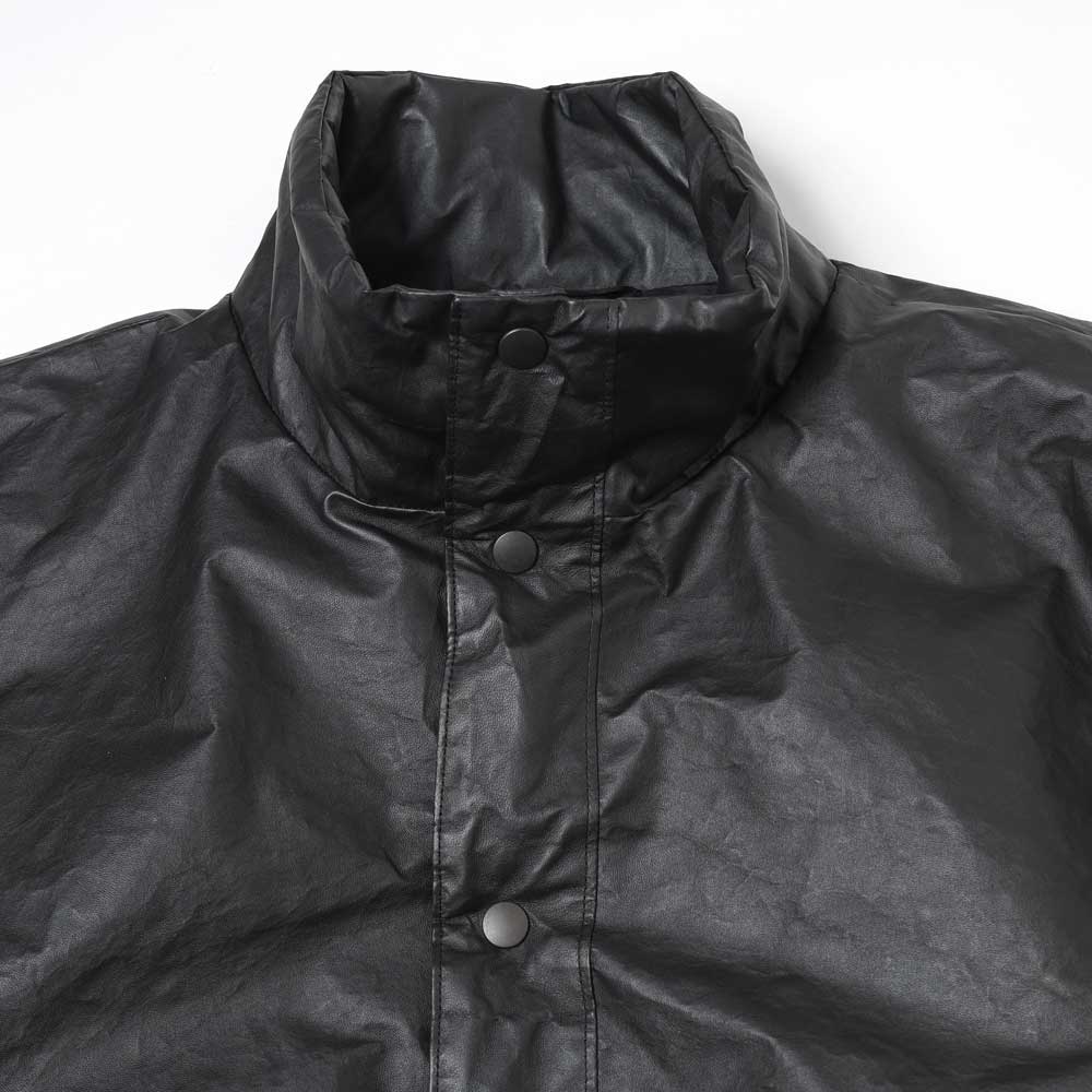 ペーパーレザー パデッドジャケット