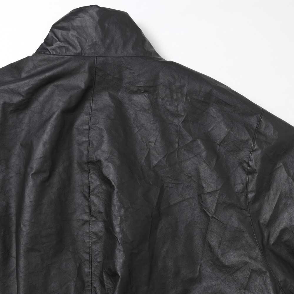 ペーパーレザー パデッドジャケット