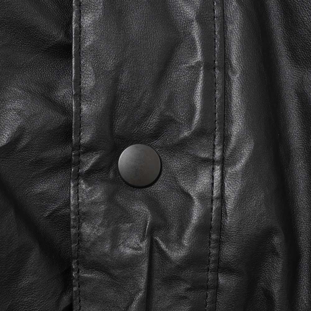 ペーパーレザー パデッドジャケット