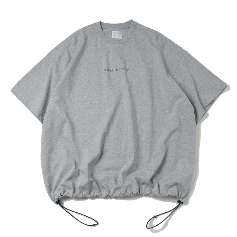 SUPER BIG SS TEE w/ DRAWSTRINGS