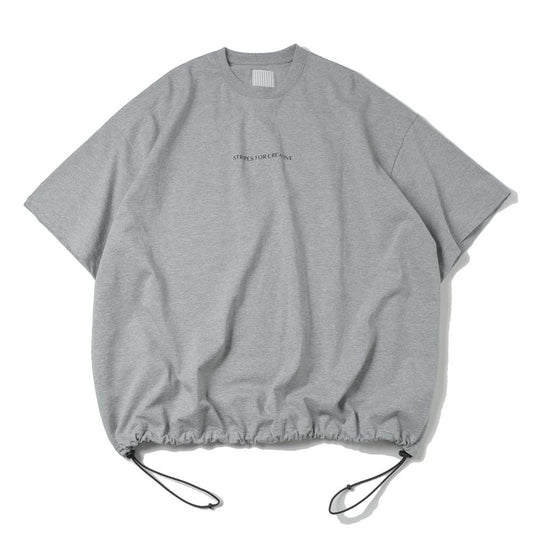 SUPER BIG SS TEE w/ DRAWSTRINGS