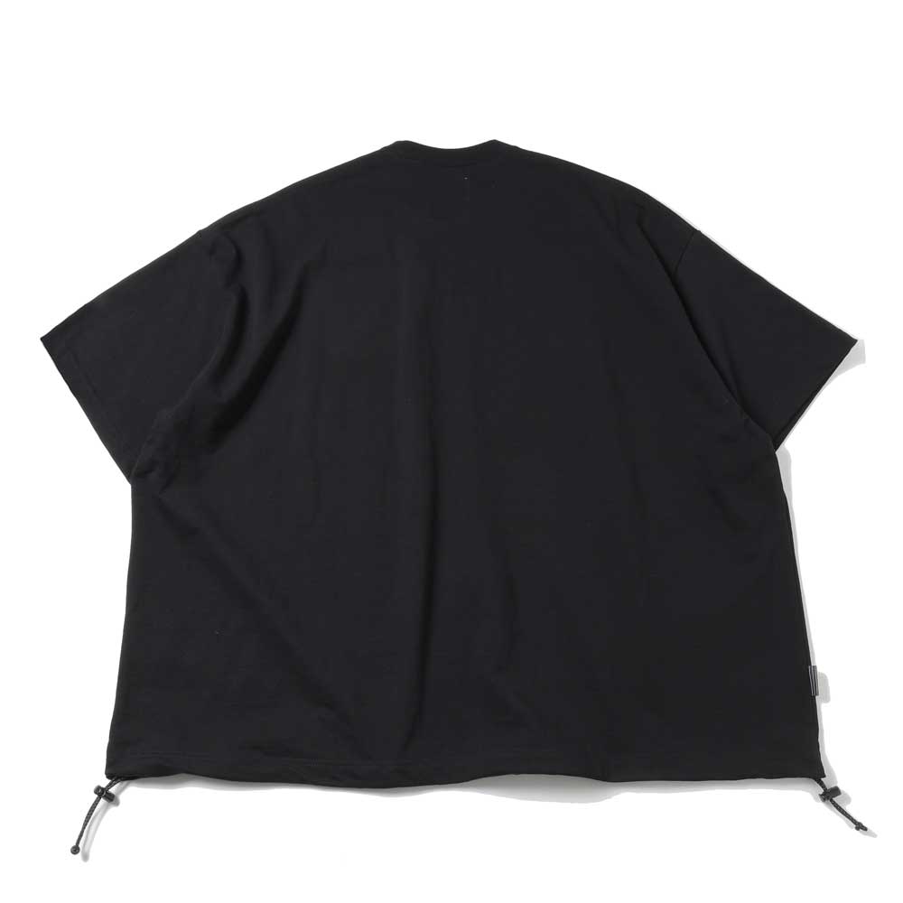 SUPER BIG SS TEE w/ DRAWSTRINGS