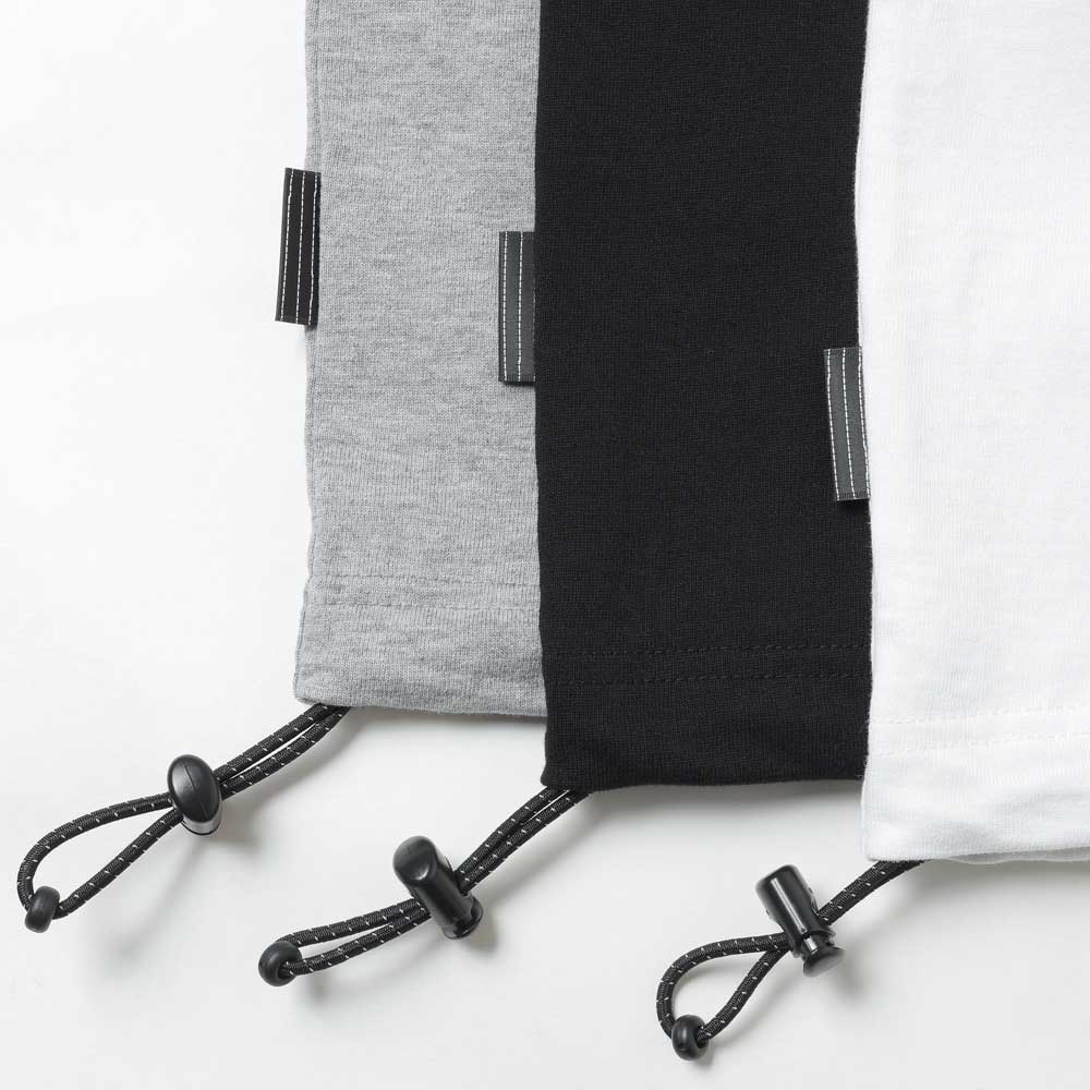 SUPER BIG SS TEE w/ DRAWSTRINGS