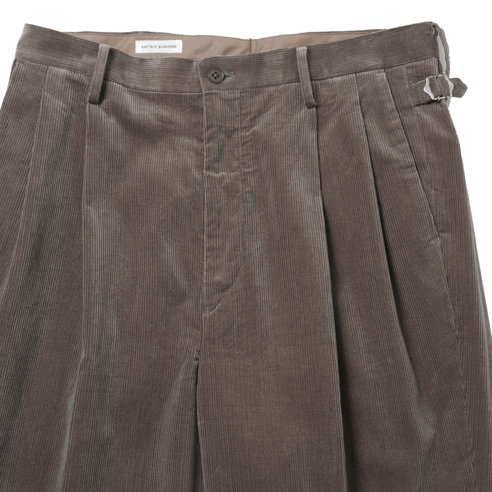 Cotton Corduroy Shoecut Slacks