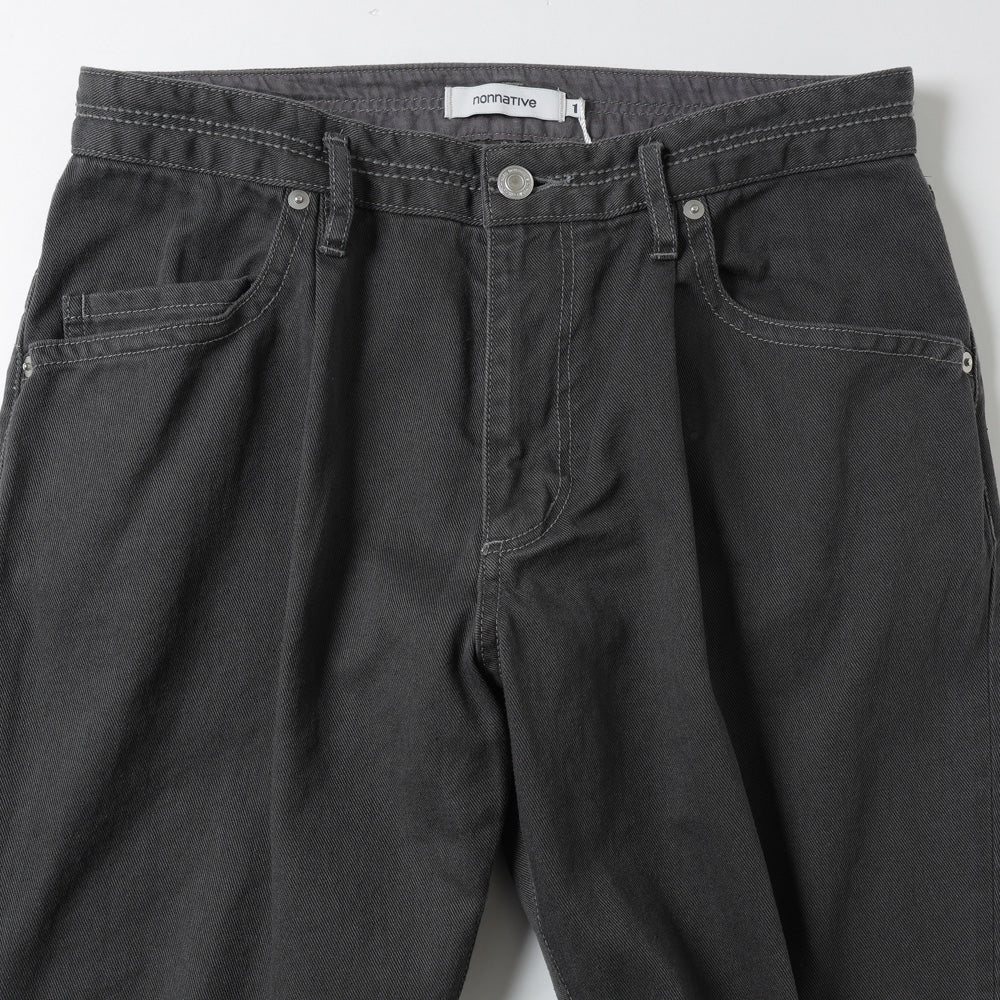 DWELLER 5P JEANS TP COTTON TWILL PIGMENT DYE