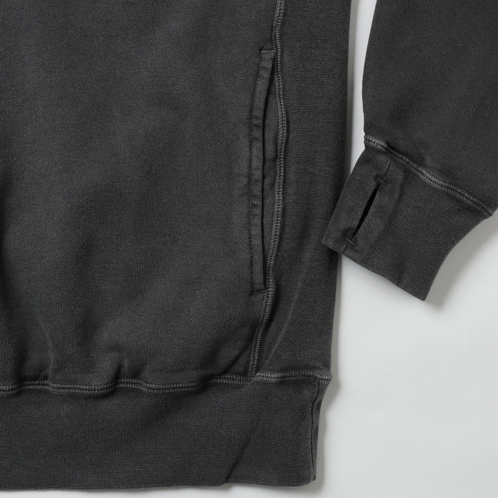 Hiker Half Zip Pullover Cotton Sweat Pigment Dye 26ssmae