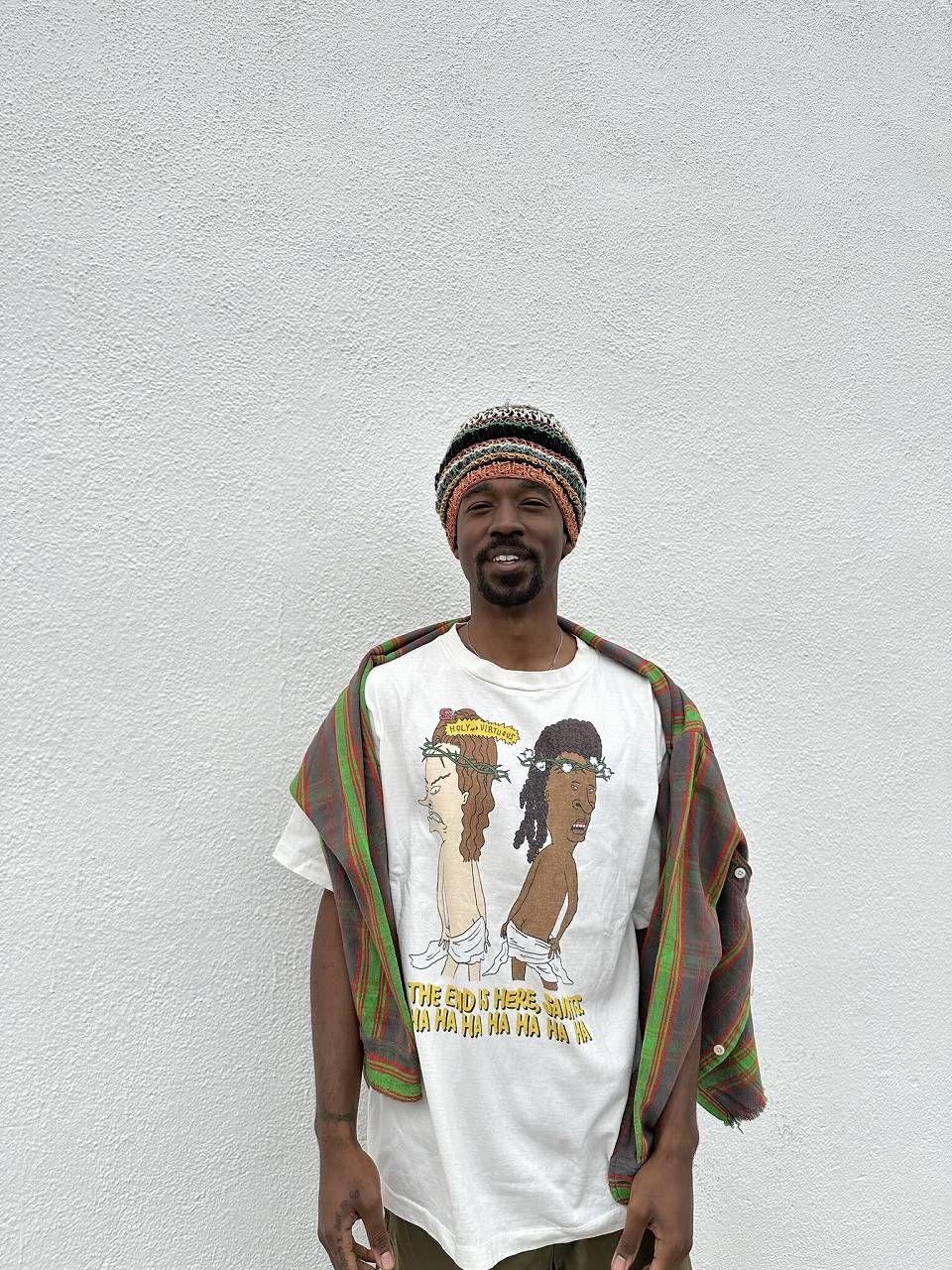 DT_SS TEE/HLY&amp;VIRTS/WHITE