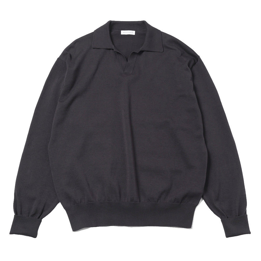 Cotton Knit Skipper Shirt