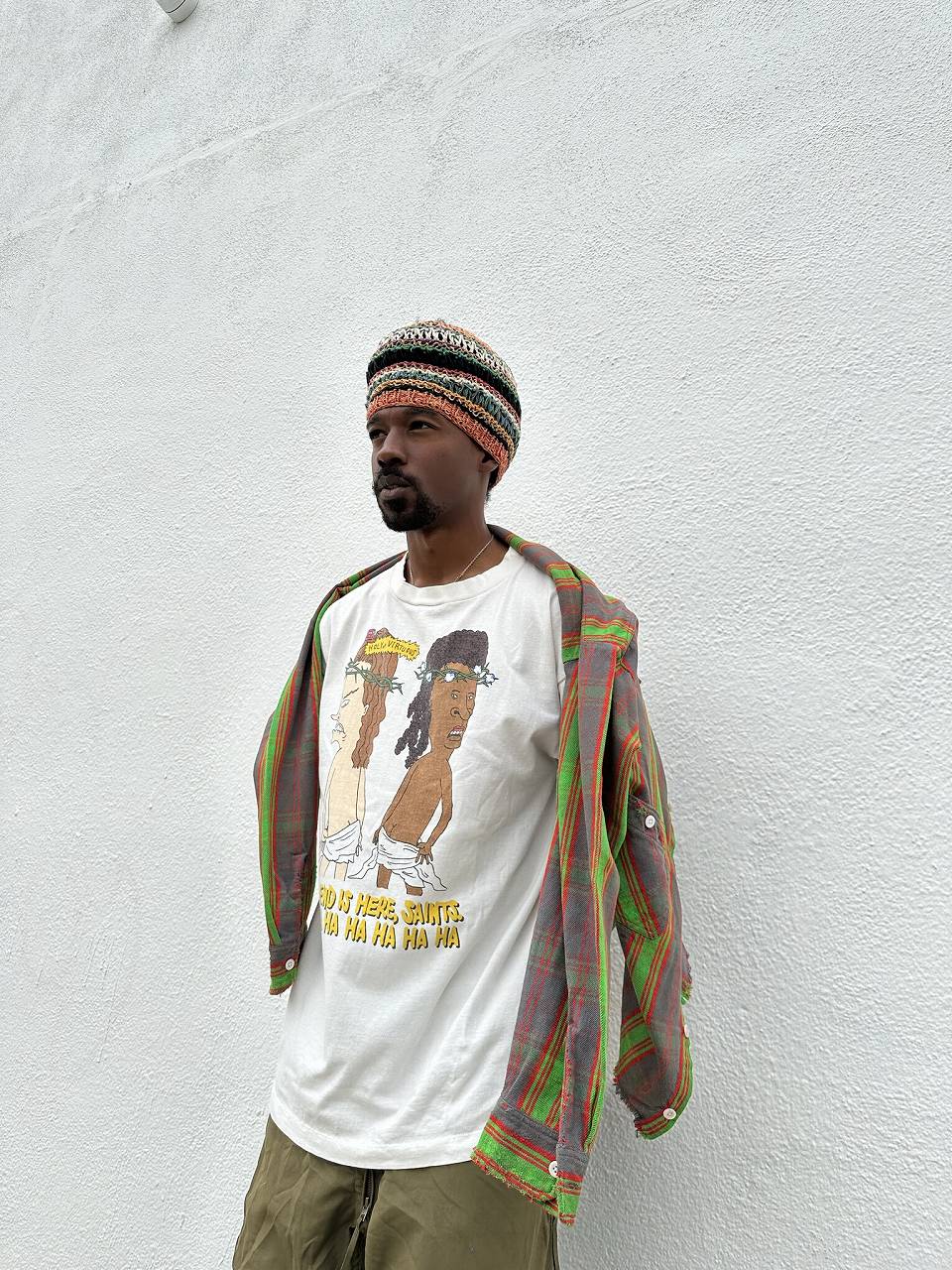 DT_SS TEE/HLY&amp;VIRTS/WHITE