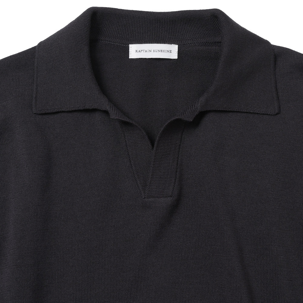 Cotton Knit Skipper Shirt