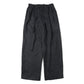 DOUBLE PLEATED EASY TROUSERS HEMP