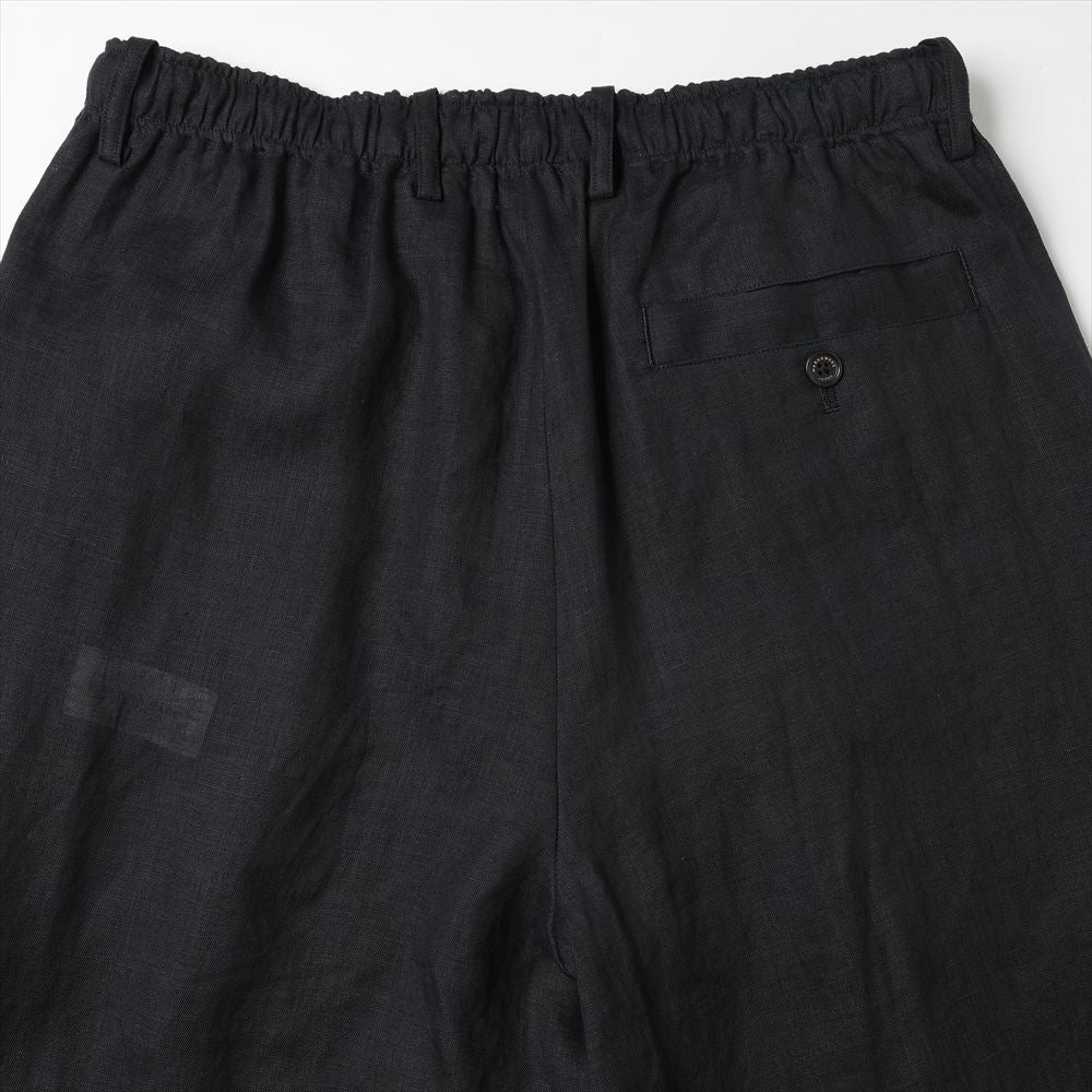 DOUBLE PLEATED EASY TROUSERS HEMP