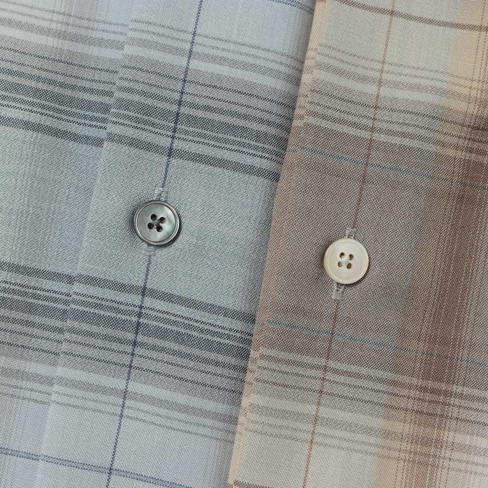 SUPER LIGHT WOOL CHECK SHIRT