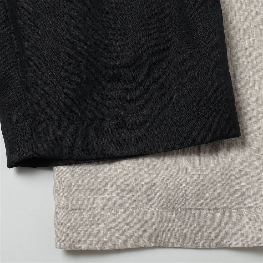 DOUBLE PLEATED EASY TROUSERS HEMP