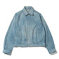 SELVEDGE FADED LIGHT DENIM BLOUSON