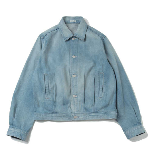SELVEDGE FADED LIGHT DENIM BLOUSON