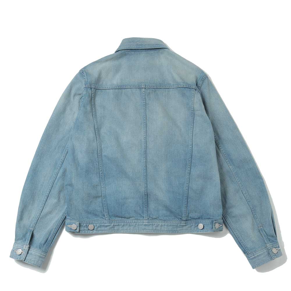 SELVEDGE FADED LIGHT DENIM BLOUSON