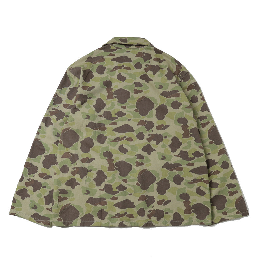 Military Shirt Jacket - Camo Twill