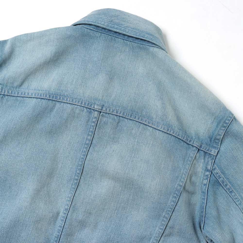 SELVEDGE FADED LIGHT DENIM BLOUSON