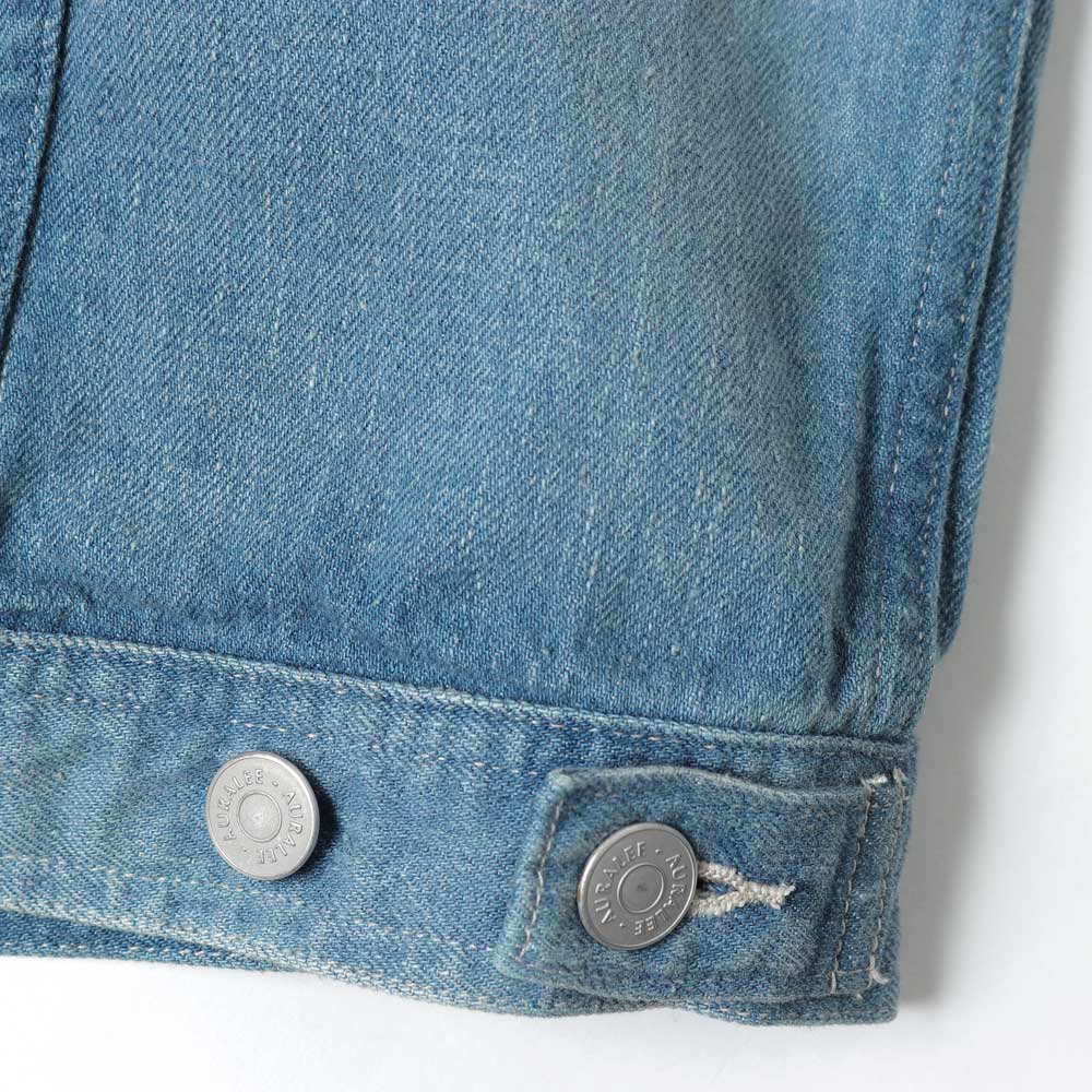 SELVEDGE FADED LIGHT DENIM BLOUSON