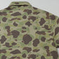 Military Shirt Jacket - Camo Twill