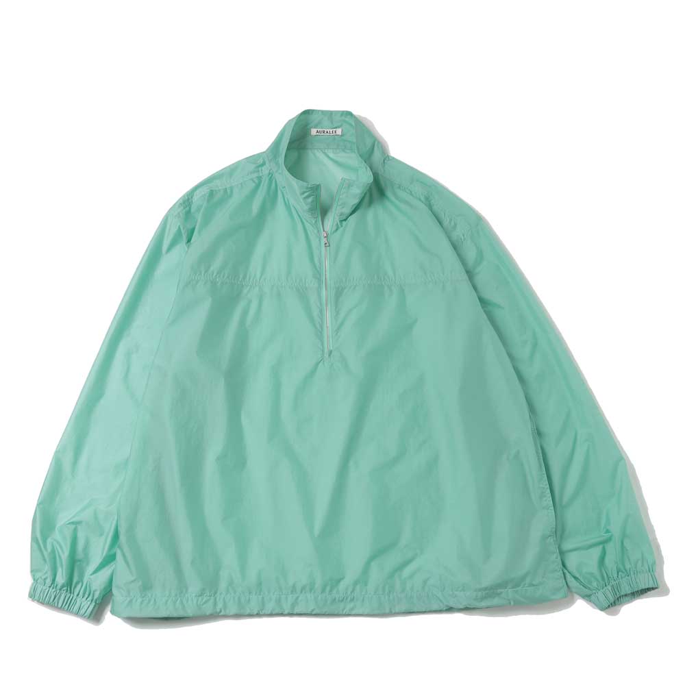 LIGHT SHEER NYLON HALF ZIP P/O