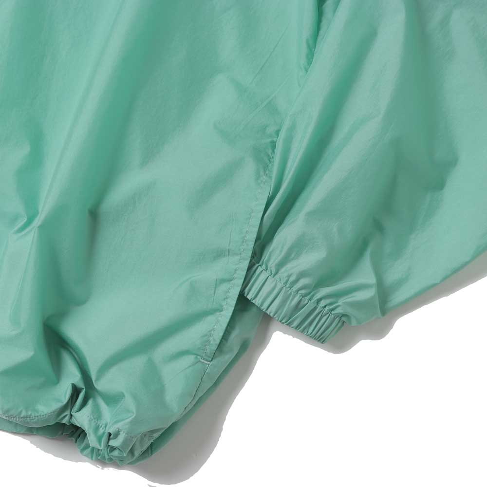 LIGHT SHEER NYLON HALF ZIP P/O