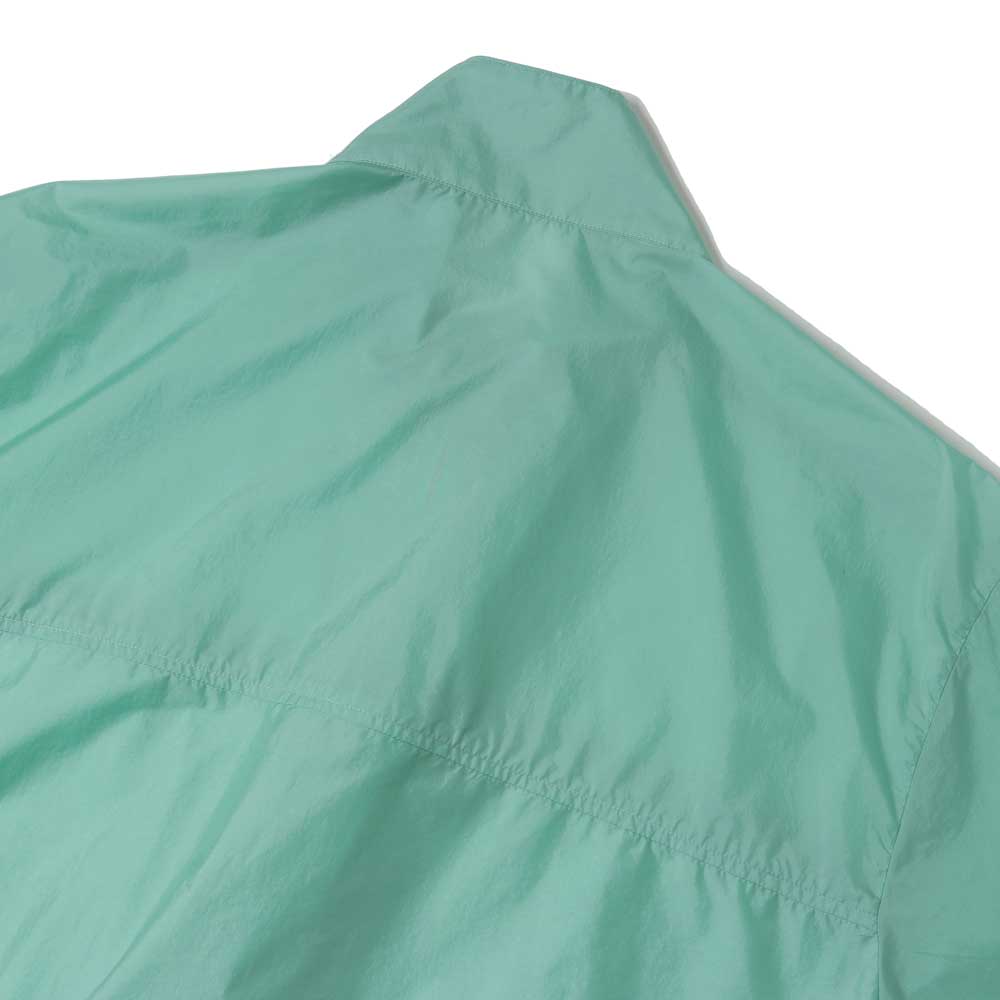LIGHT SHEER NYLON HALF ZIP P/O