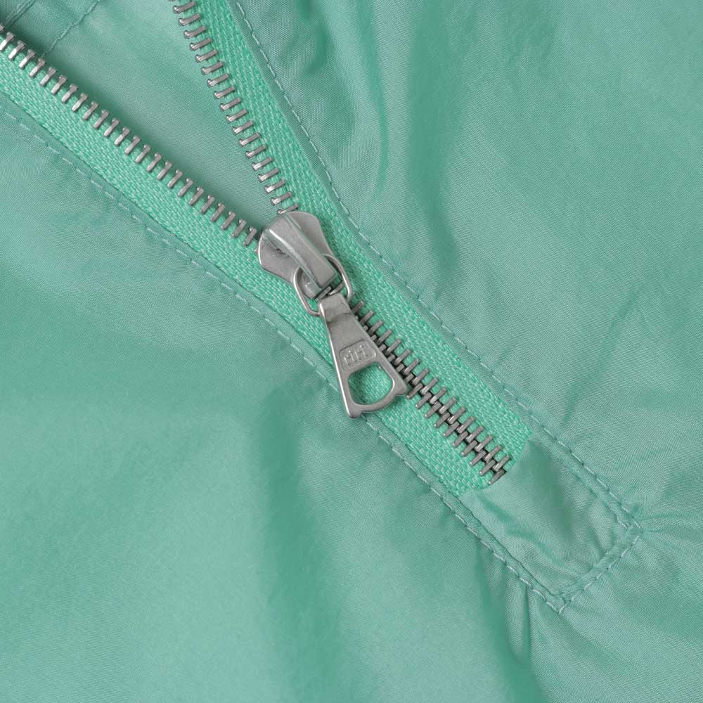 LIGHT SHEER NYLON HALF ZIP P/O