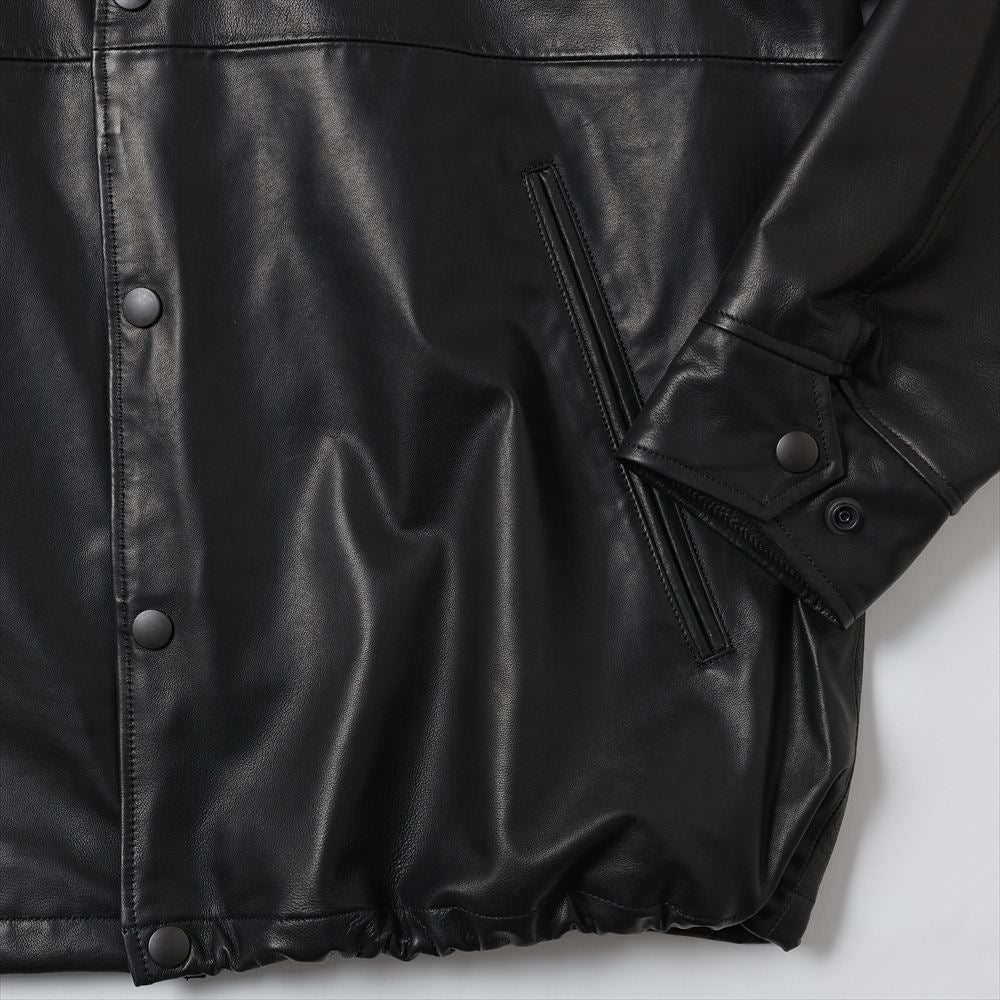 LEATHER COACH JACKET