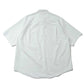 WASHED FINX TWILL BIG HALF SLEEVED SHIRT